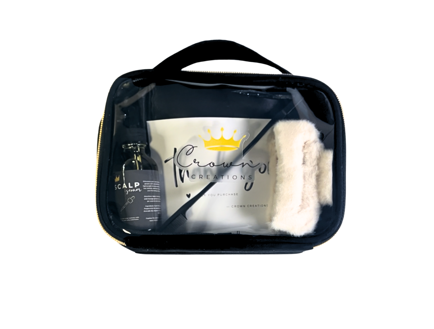 Crown Essentials Satin Pillow Case Kit