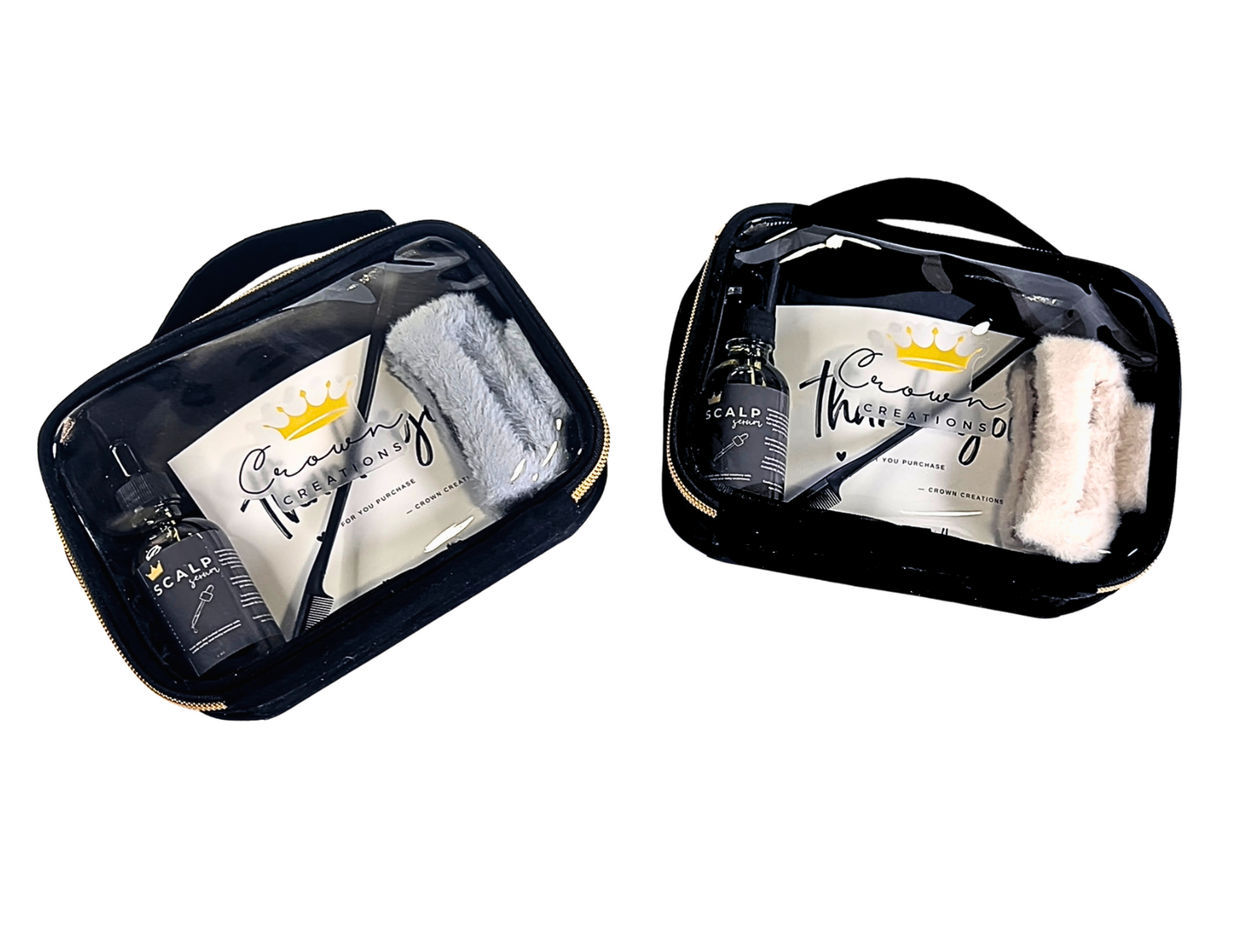 Crown Essentials Satin Pillow Case Kit