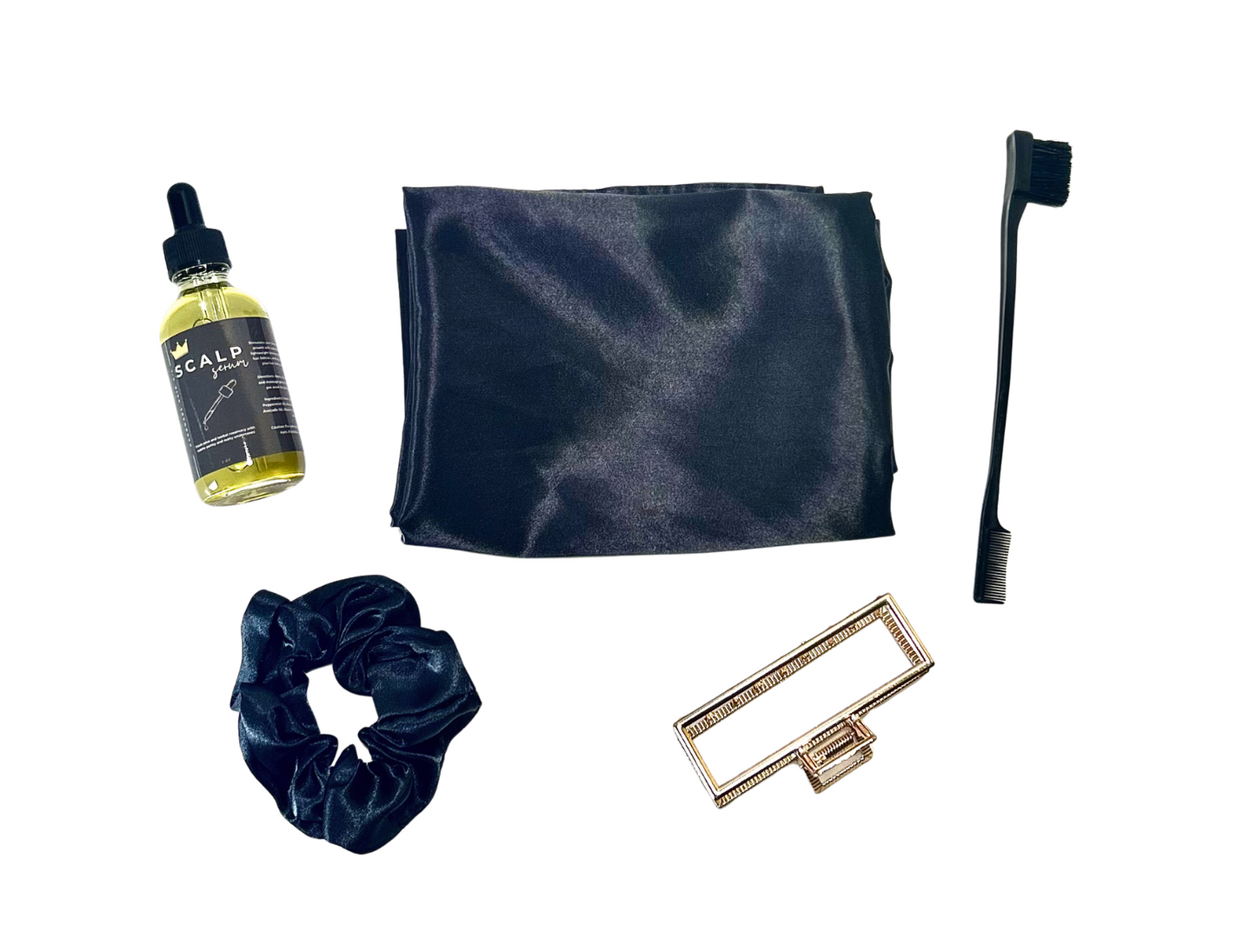 Crown Essentials Satin Pillow Case Kit